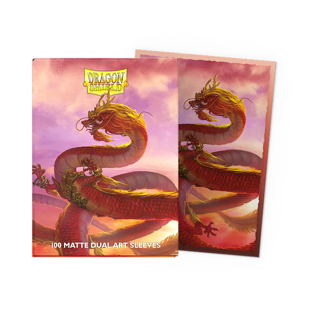 Dragon Shield Matte Dual Sleeves - Wood Dragon 100ct limited edition art
