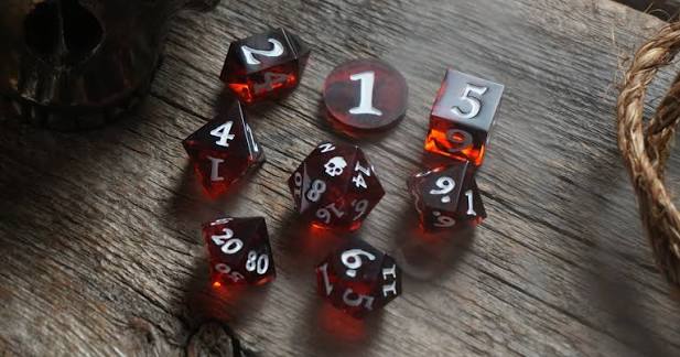 Pirate Borg No Quarter Dice Set