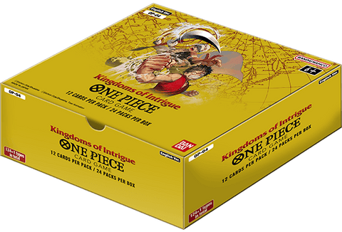 One Piece Kingdoms Of Intrigue Boosters [Sealed Box]