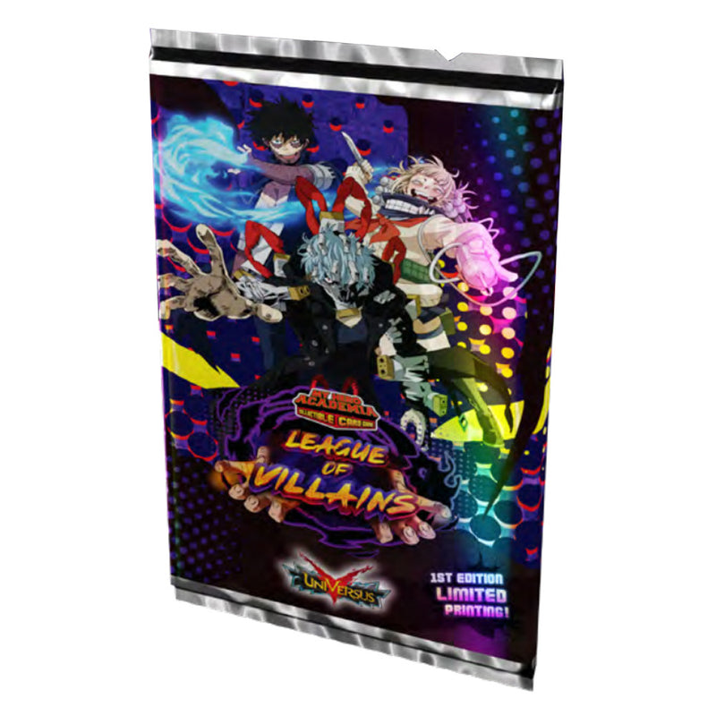 My Hero Acadamia CCG League Of Villains Booster