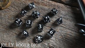 Pirate Borg Jolly Roger Dice Set