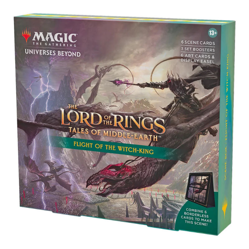 Lord Of The Rings: Tales Of Middle-Earth Holiday Scene Box - Flight Of The Witch-King