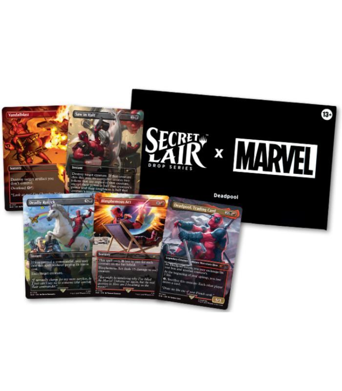 Secret Lair Drop Marvel Deadpool No Foil