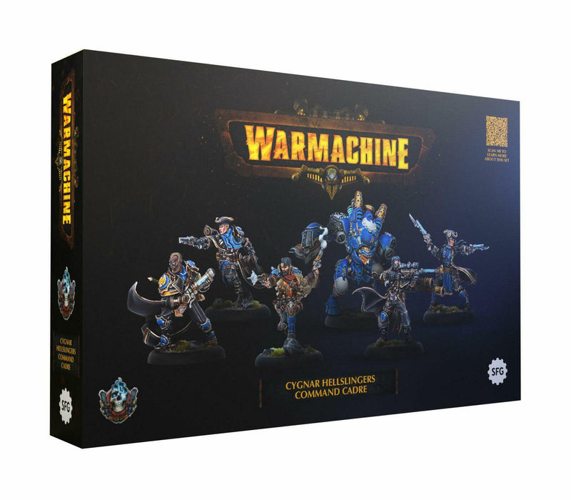 Warmachine MKIV Cygnar Hellslingers Command Cadre