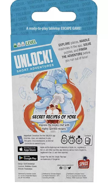 Unlock! Short Adventures Secret Recipe of Yore