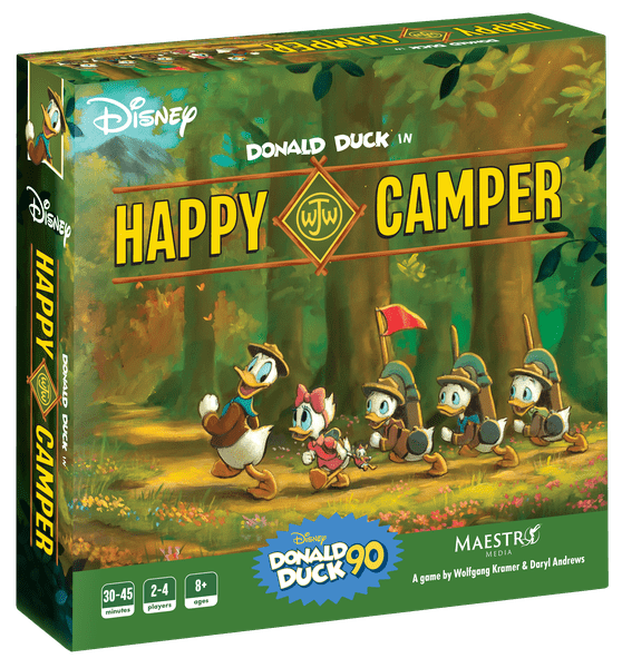 Donald Duck In Happy Camper