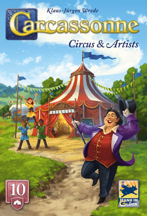 Carcassonne Expansion 10 Circus & Artists