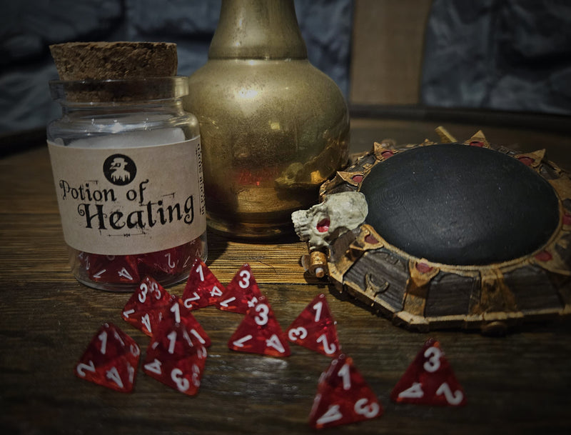 Doctor Pox - Potion Of Healing D4 Dice Set