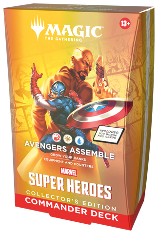 MTG Marvel Super Heroes Collector's Edition Commander Deck: Avengers Assemble