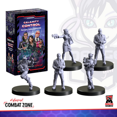 Cyberpunk Red: Combat Zone Calamity Control Danger Gals Gangers