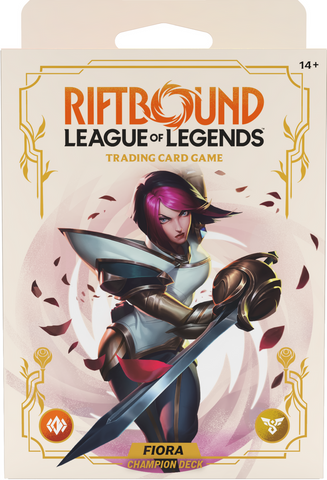 Riftbound: Spiritforged Champion Deck: Fiora