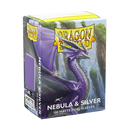 Dragon Shield Matte Dual Sleeve - Nebula & Silver 100ct