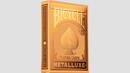 Bicycle Deck Metalluxe Orange
