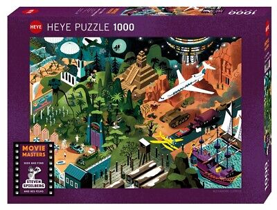 1000 Piece Puzzle: Movie Masters Steven Spielberg FIlms