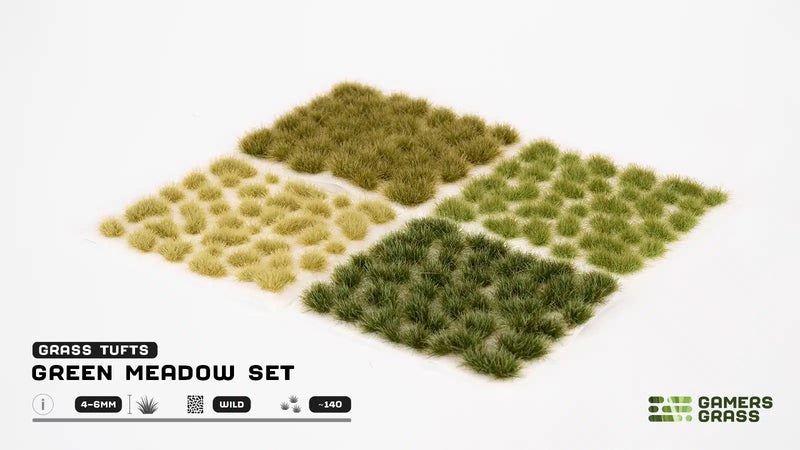Gamers Grass: Green Meadow Set