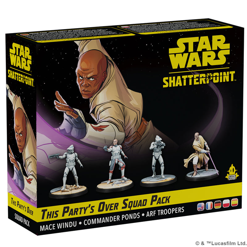 Shatterpoint: 'This Party's Over' Mace Windu Squad Pack