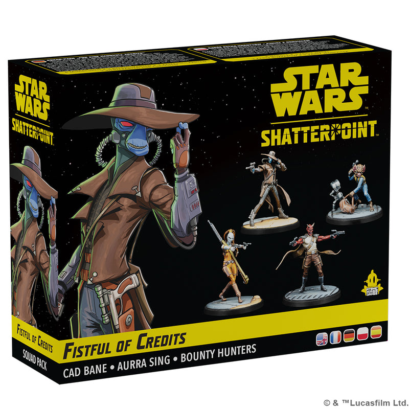 Shatterpoint: 'Fistful of Credits' Cad Bane Squad Pack