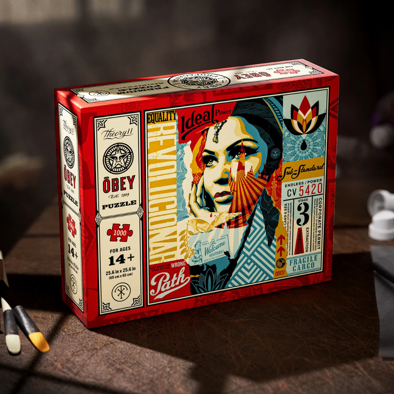 1000 Piece Puzzle: The Art Of Obey Puzzle