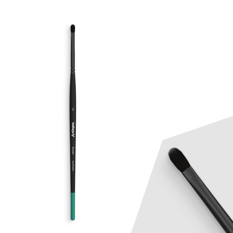 Vallejo Pro Filbert Synthetic Brush Size 2