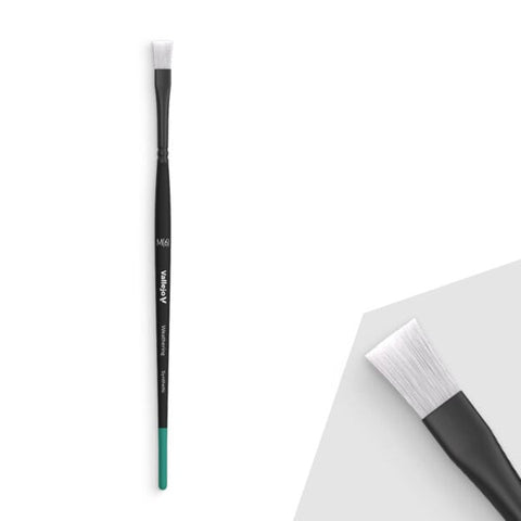 Vallejo Pro Flat Synthetic Weathering Brush Medium