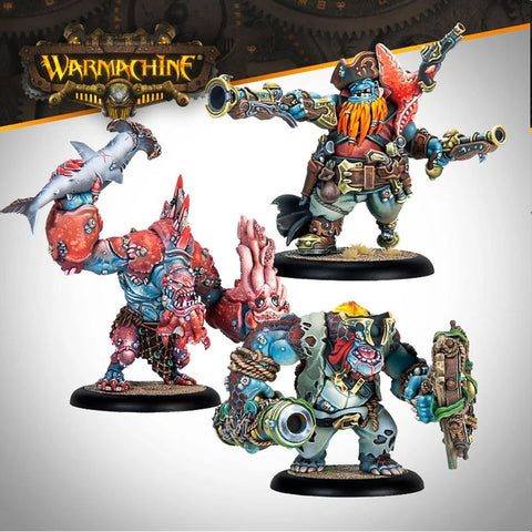 Warmachine MKIV Southern Kriels Brineblood Marauders Battlegroup Box