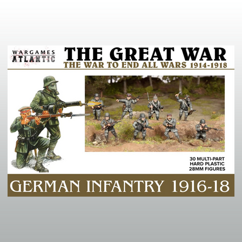 Wargames Atlantic The Great War German Infantry 1916 - 1918