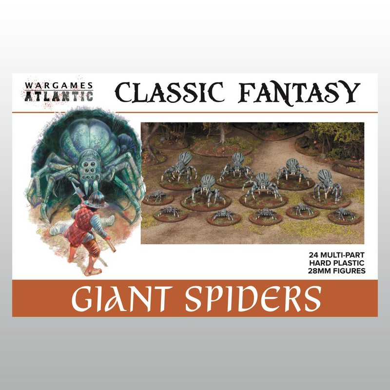 Wargames Atlantic Classic Fantasy Giant Spiders
