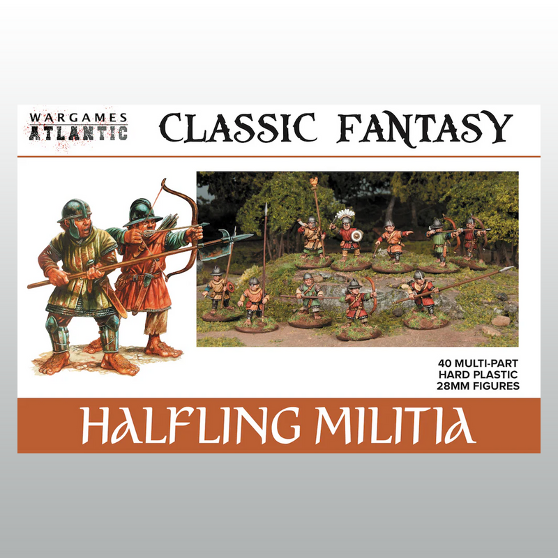 Wargames Atlantic Classic Fantasy Halfling Militia