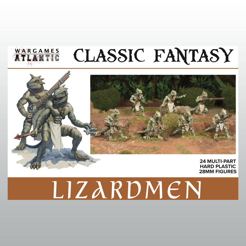Wargames Atlantic Classic Fantasy Lizardmen