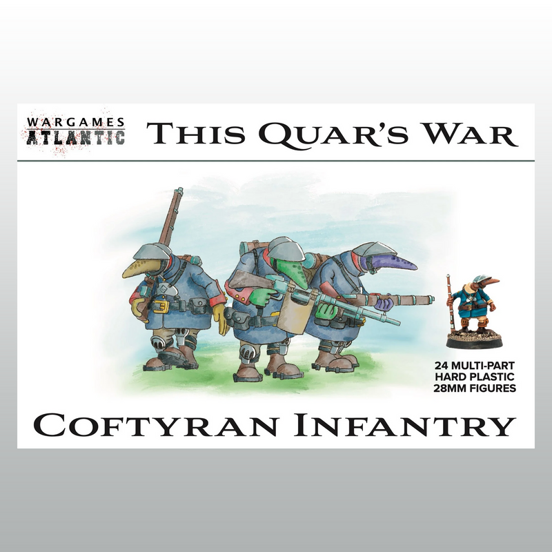 Wargames Atlantic This Quar's War Coftyran Infantry