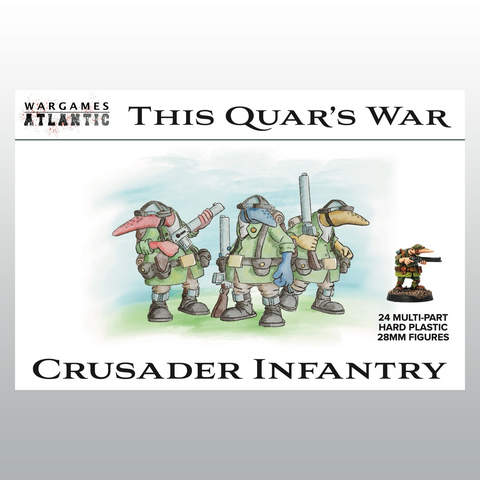 Wargames Atlantic This Quar's War Crusader Infantry