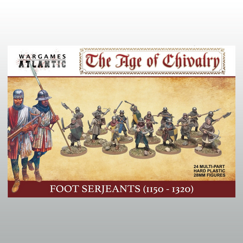 Wargames Atlantic Age Of Chivalry Foot Serjeants