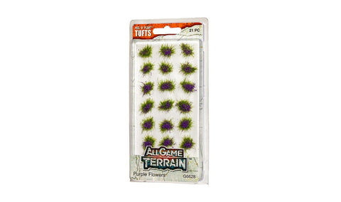Woodland Scenics All Game Terrain Purple Flowers Tufts