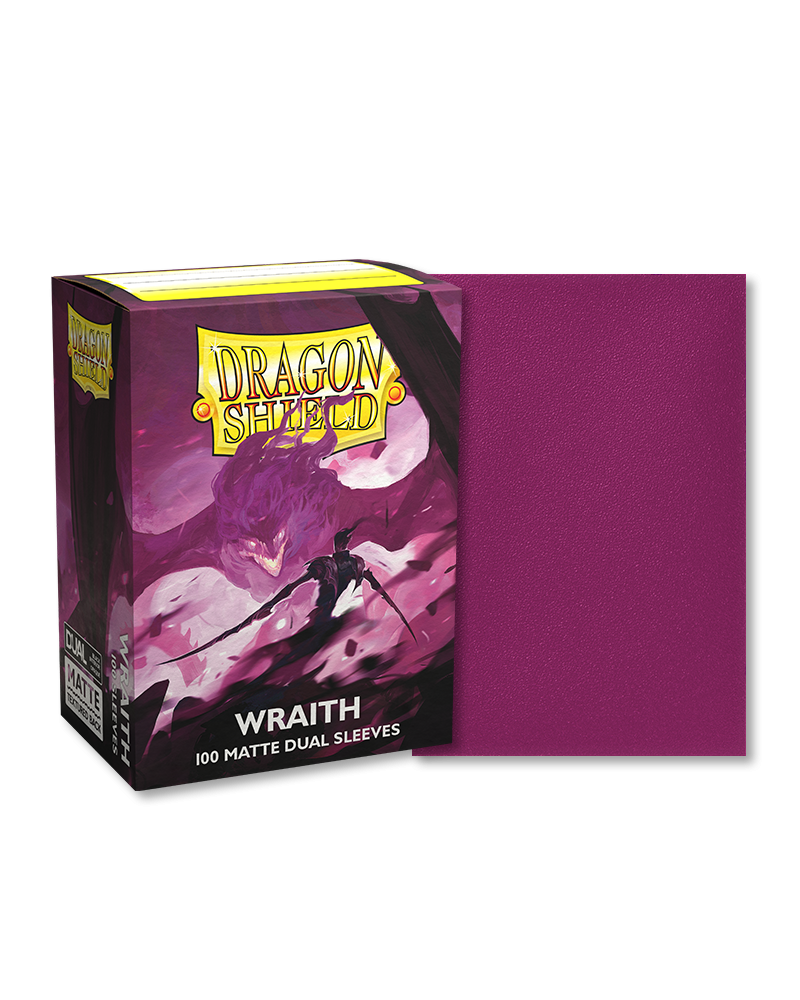 Dragon Shield Matte Dual Sleeves - Wraith 100ct