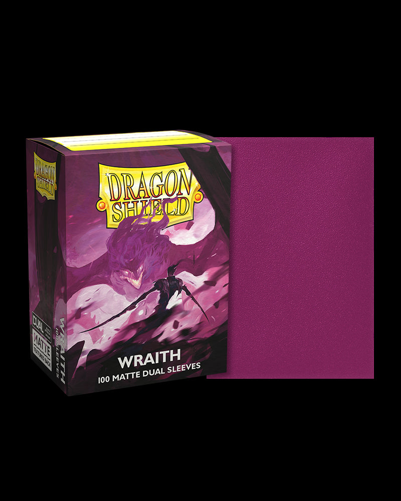Dragon Shield Matte Dual Sleeves - Wraith 100ct