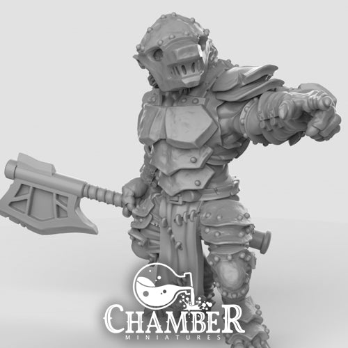 Wulfen In Armor - Resin Miniature