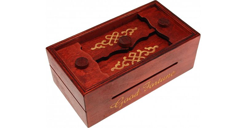 Puzzle Master Good Fortune Bank Puzzle Box