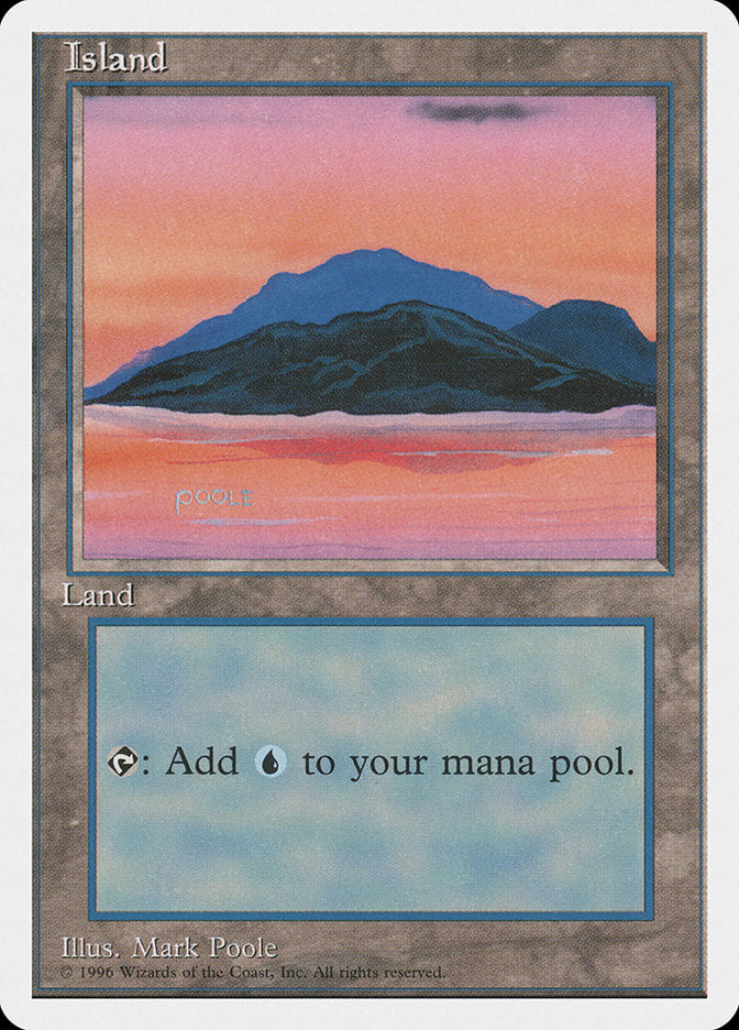 Island (Signature on Bottom Left) [Introductory Two-Player Set]