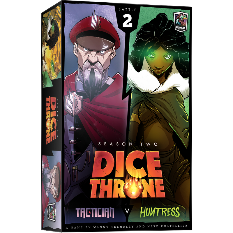 Dice Throne Season 2 Tactician Vs. Huntress