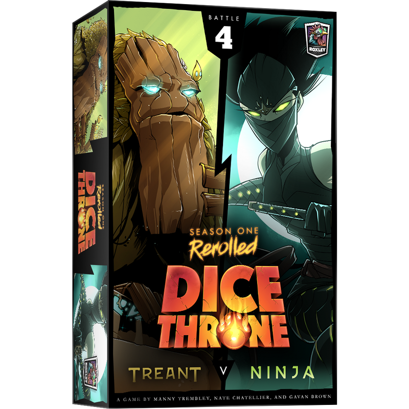Dice Throne Season 1 Treant Vs. Ninja