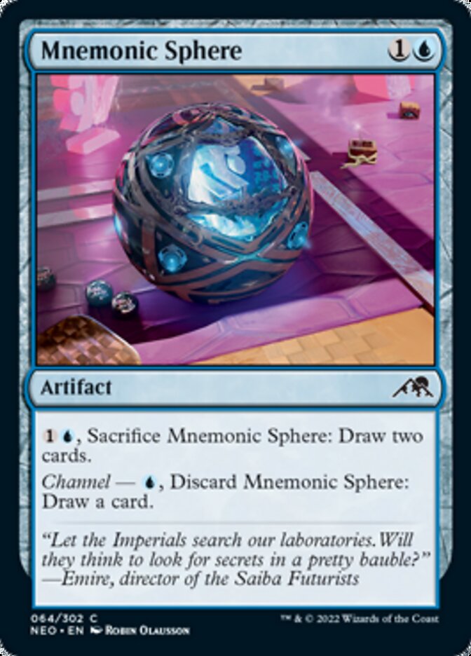 Mnemonic Sphere [Kamigawa: Neon Dynasty]