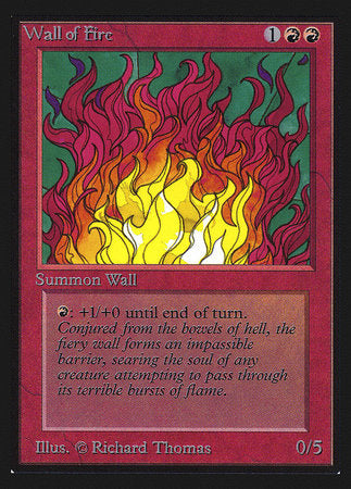 Wall of Fire (IE) [Intl. Collectors’ Edition]