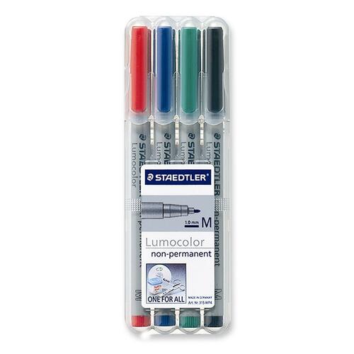Marker Set 4 Pack Water Soluble