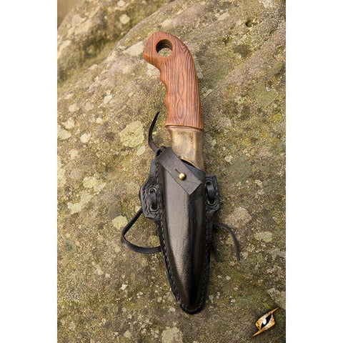 Woodsman Knife With Black Holder 23cm