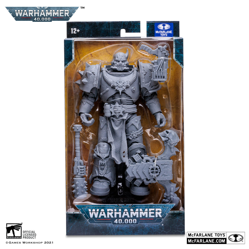 McFarlane Toys Warhammer 40K Chaos Space Marine Artist Proof Unpainted
