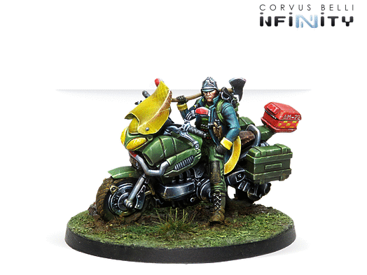 Infinity: Ariadna: 112, Emergency Service Motorized, CC Weapon