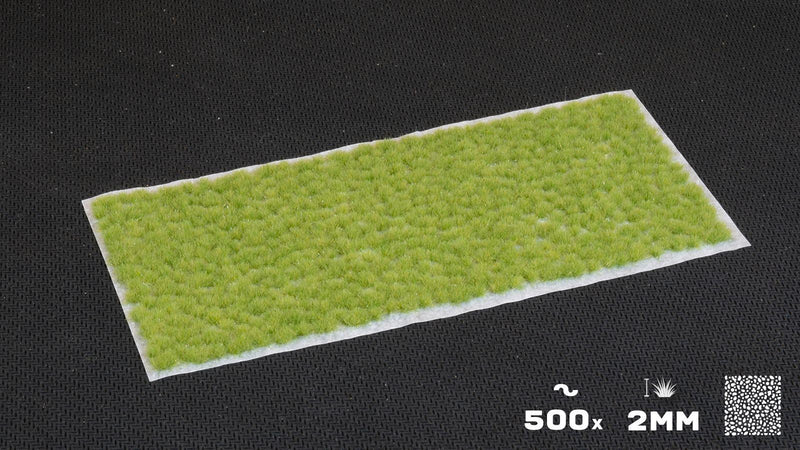 Gamers Grass: Tiny Light Green Tuft 2mm