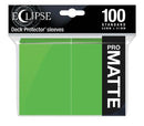 Eclipse PRO Matte Lime Green Standard Sleeves