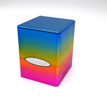 Ultra Pro Satin Cube Deck Box Rainbow 100+
