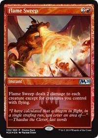 Flame Sweep [Promo Pack: Core Set 2020]